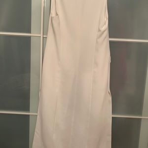 - White Zara long vest.